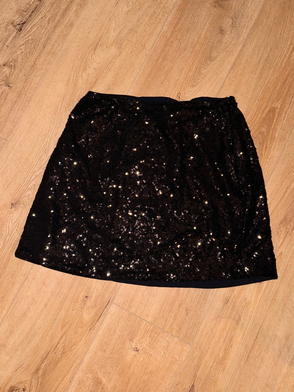 Abercrombie & Fitch Black Sequin Mini Skirt